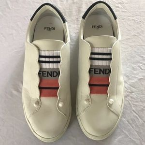 SALE!! Fendi slip on sneakers